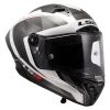 LS2 FF805 THUNDER-06 GP AERO CARBON-6K helma bílá/šedá vel.M